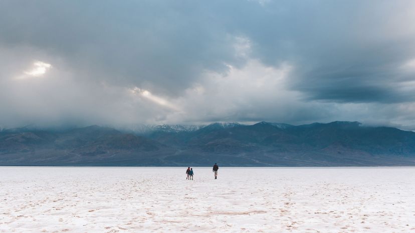 hikers, Death Valley National Park