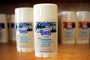 Tom's of Maine is a popular natural deodorant.