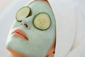 cucumber slice eye mask