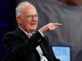 Intel co-founder Gordon Moore, of Moore's Law fame.