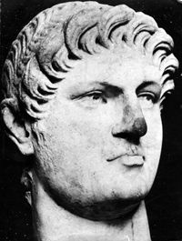A bust of Emperor Nero, circa 65 A.D.