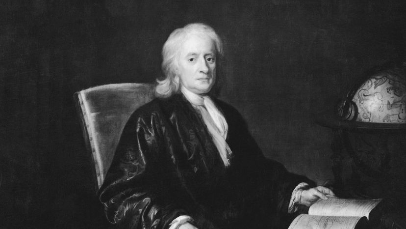 Isaac Newton portrait