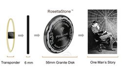 墓志铭太短了，无法讲述你一生的冒险经历。但是，在罗塞塔石碑(Rosetta Stone)上贴上NFC标签，游客甚至不用离开墓地，就可以用手机看到你的故事和照片。＂border=