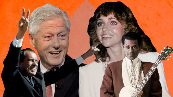 Richard Nixon, Bill Clinton, Sally Field, Chuck Berry