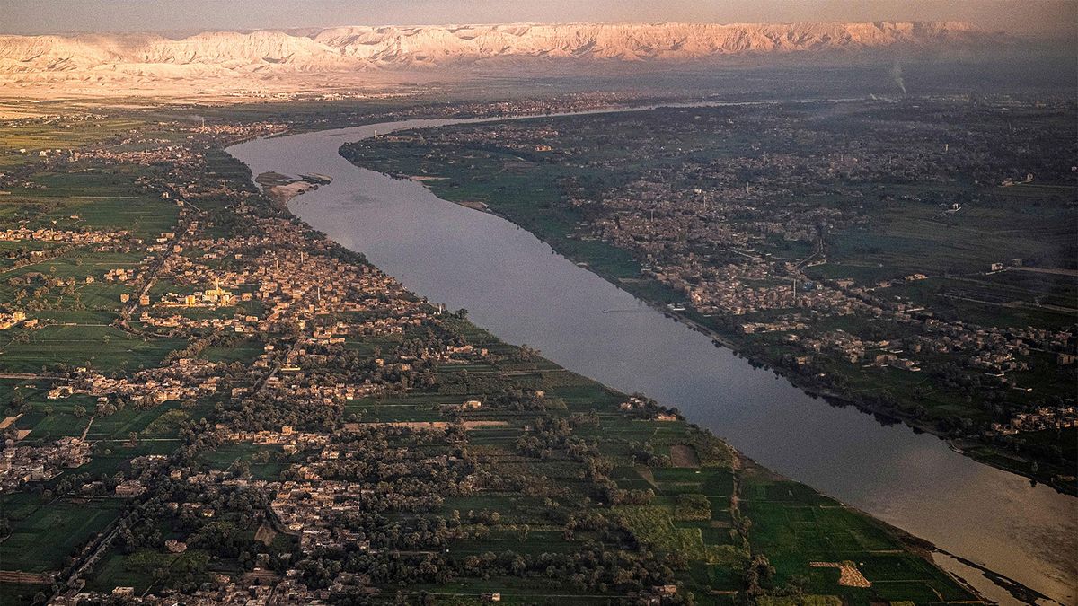 River discharge of freshwater into the Mediterranean