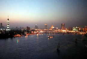 Cairo at night