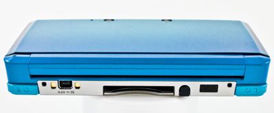 Back view of the Nintendo 3DS