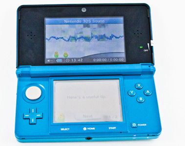 Nintendo 3DS sound recorder