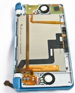Back of the Nintendo 3DS 3-D screen