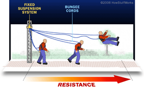 Vector illustration of men in occupation with rope.