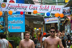 laughing gas,  Thailand