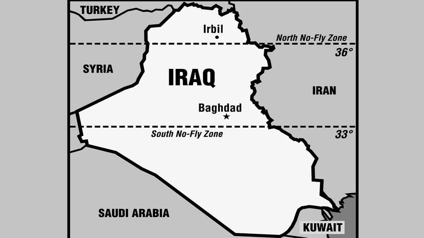 Iraqi no-fly zones conflict - Wikipedia