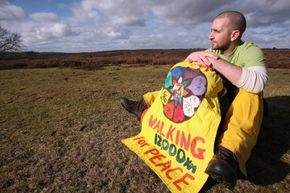 Mark Boyle walked thousands of miles without any money to promote the ideals of the “Freeconomy” movement. 