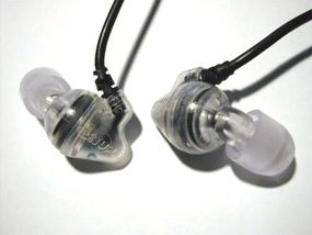 In-ear, canal-style headphones are used often by musicians and others desiring superior sound quality.