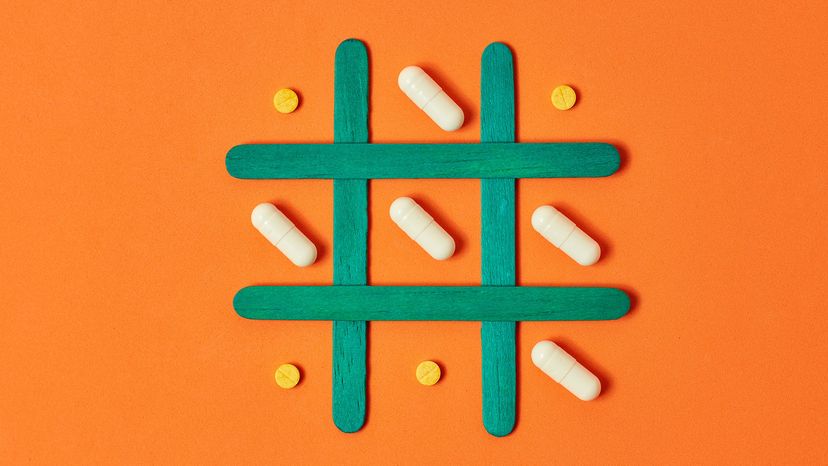 pills on a grid