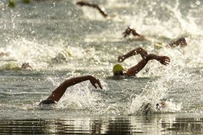 Aquathlons tend to reward strong swimmers who feel shortchanged by the traditional triathlon format.