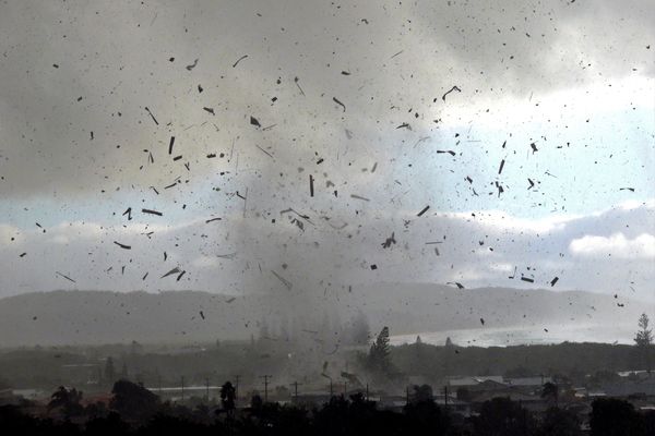 A tornado in New South Wales, Australia