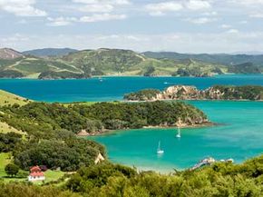 Urupukapuka Island, Bay of Islands in the Northland region of New Zealand.