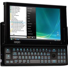 OQO Ultra Mobile PC with a slide-out QWERTY keyboard