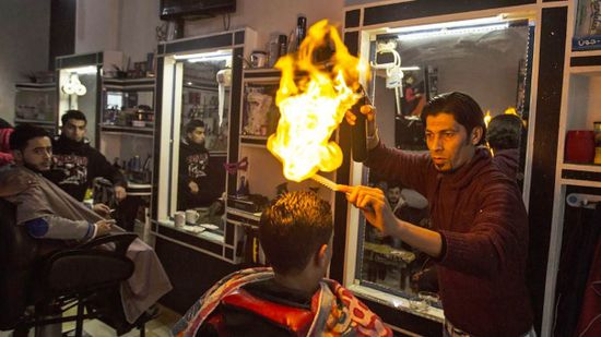 Barbers Across the Globe Are Using Fire to Style Hair