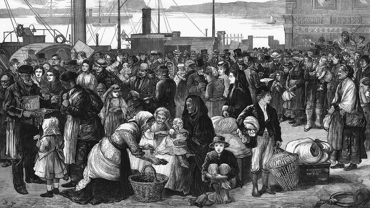 When Irish Immigrants Weren’t Considered ‘White’