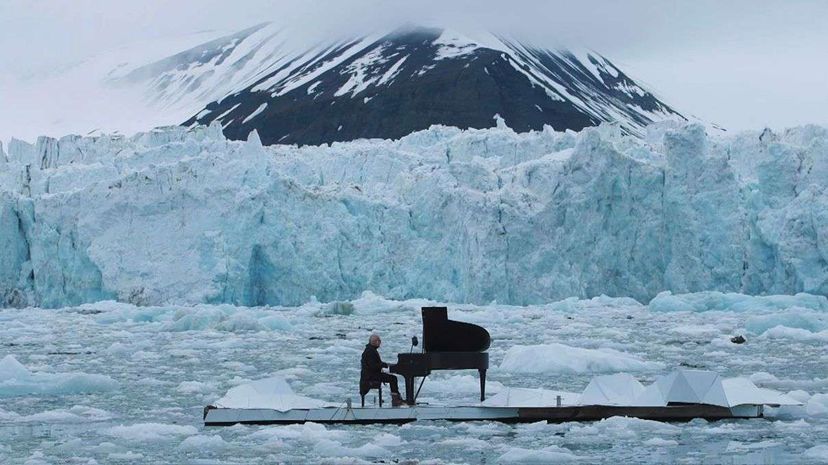 Pianist Performs 'Elegy for Arctic' Over Ocean AP News