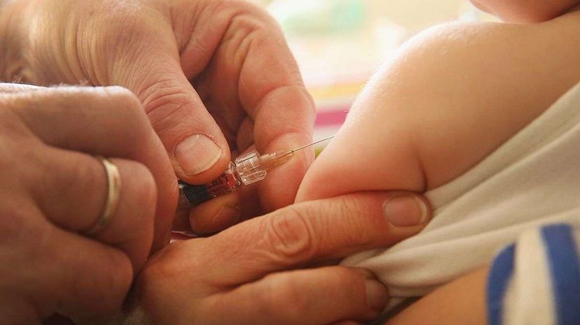 A new study draws conclusions about the benefit of vaccines by examining internet searches. Sean Gallup/Getty Images