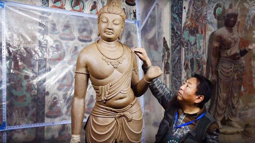 Cave Replicas Let Visitors Inside a Trove of Buddhist Art The Wall Street Journal