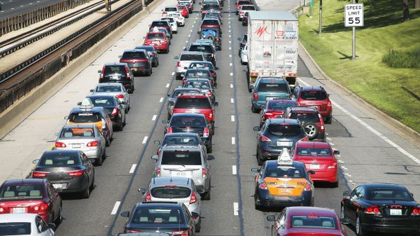 traffic jam, Chicago