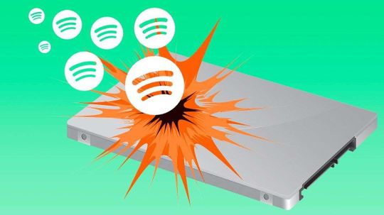 Spotify错误可能正在杀死您的硬盘驱动器“border=