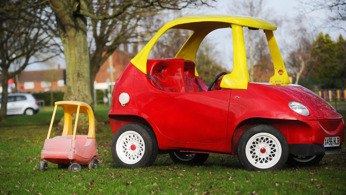 Life size cheap little tikes car