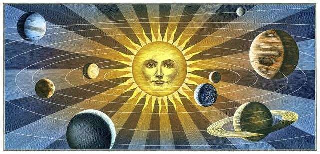 solar system graphic