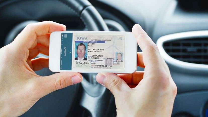 The Iowa Department of Transportation is piloting a new program that'll eliminate the need for you to carry your old, plastic ID. Anyaberkut/Thinkstock/Morphotrust USA