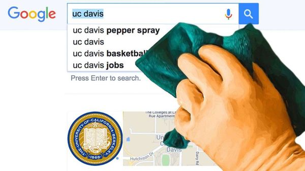 google search, UC Davis