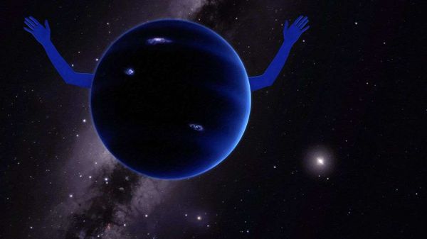 Illustration of Planet Nine