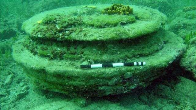 Underwater structure discovered in 2013