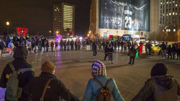 Cleveland demonstrators