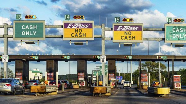 toll road, toll plaza, highway, turnpike