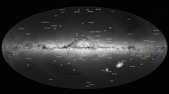 史上最详细的3 d天空地图银河系的1000亿颗恒星”border=