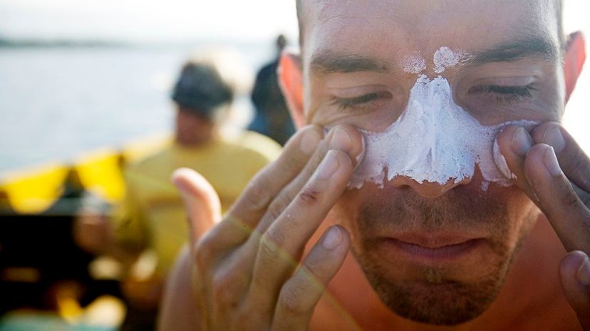 The ideal, recommended application of sunscreen every few hours butts up against the reality of how and when people actually use it. Aaron Black/Getty Images