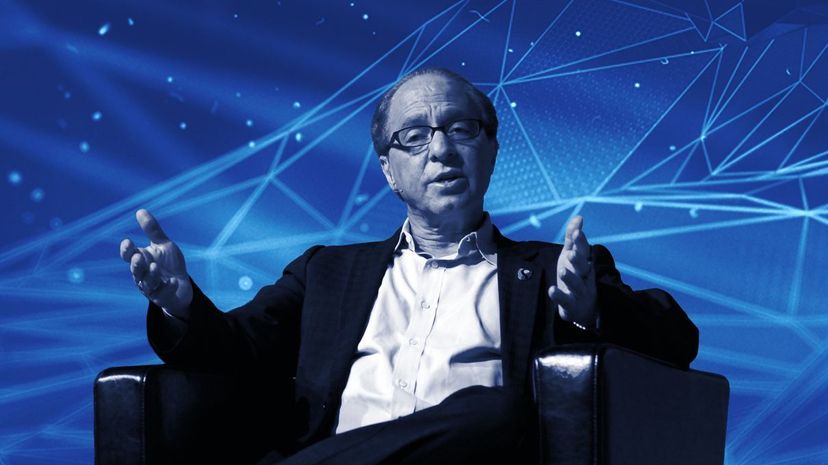 未来主义者雷·库兹韦尔（Ray Kurzweil）预测，奇异性将在2045年发生。这只是他做出的数十个预测之一。Matjaz Slanic/Sean Mathis/Wireimage/Getty“width=