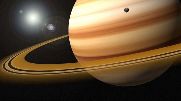 saturn, saturn's rings, gas giant