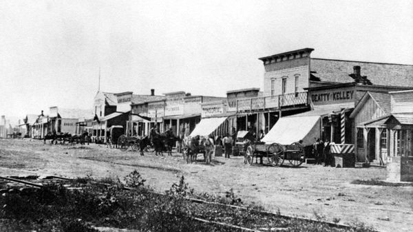 Dodge City, Kansas, circa 1880