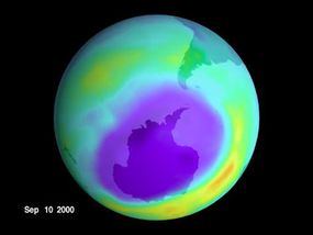 For several decades, scientists have been tracking the hole in the ozone layer that forms over the Antarctic every spring.