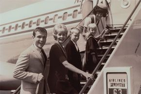 Hard to believe now, but there was a time when the whole family dressed up to board a plane.