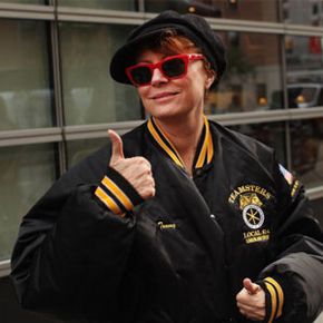 Although they aren't part of the 99 percent, Susan Sarandon and other celebrities support the Occupy cause.