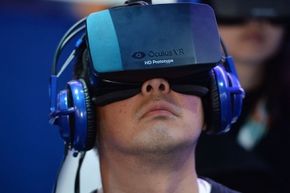 Attendees at the 2014 International CES had the opportunity to "EVE: Valkyrie" on the Oculus Rift.