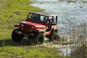 Jeep in the mud