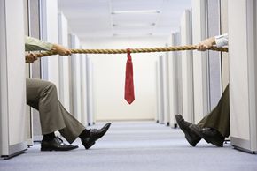 office politics tug of war