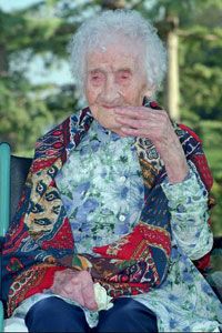 Jeanne Calment享年120岁。＂border=